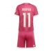 Maillot de foot Real Madrid Rodrygo Goes #11 Troisième vêtements enfant 2026-27 Manches Courtes (+ pantalon court)